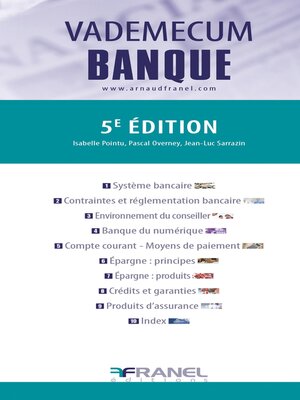 cover image of Vademecum de la banque